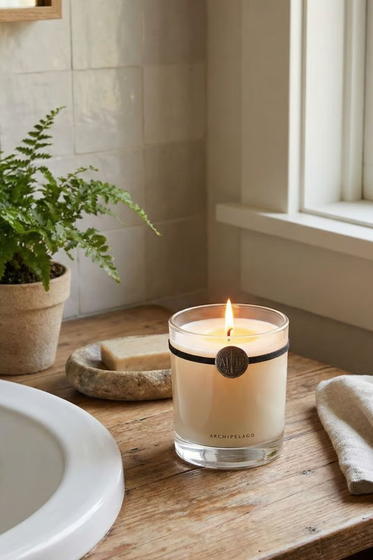 Charcoal Rose Boxed Two Wick Candle