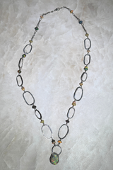 Raw Opal Necklace