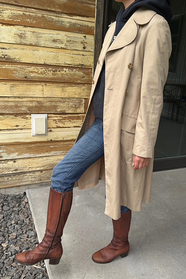 Vintage French Trench Coat