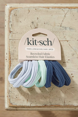 Recycled Seamless Hair Elastics 8pc Set
