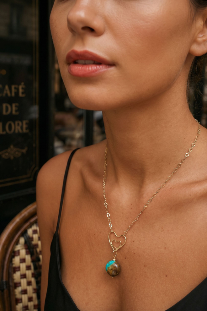 Linked Hearts Necklace