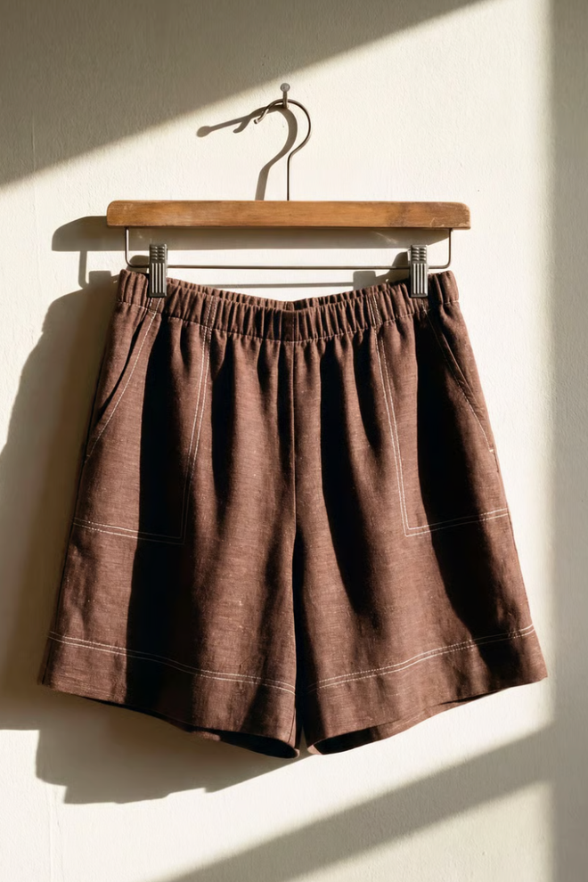Linen Blended Shorts