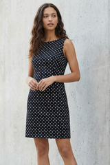 Vintage French Polka Dot Dress