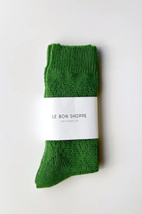Modal Eyelet Socks
