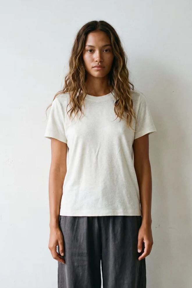 Bo Linen Blend Tee