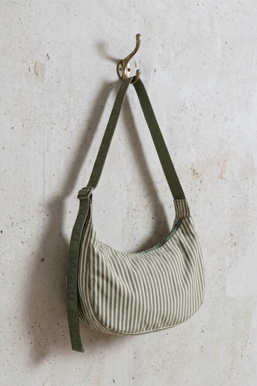 Medium Nylon Crescent Bag