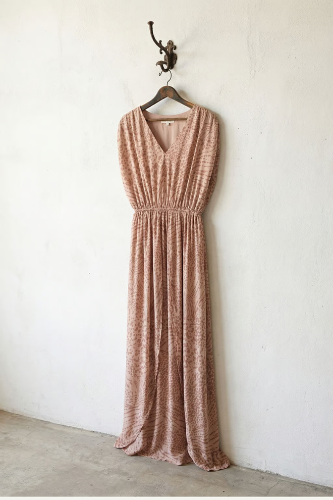 Slit Skirt Summer Dress