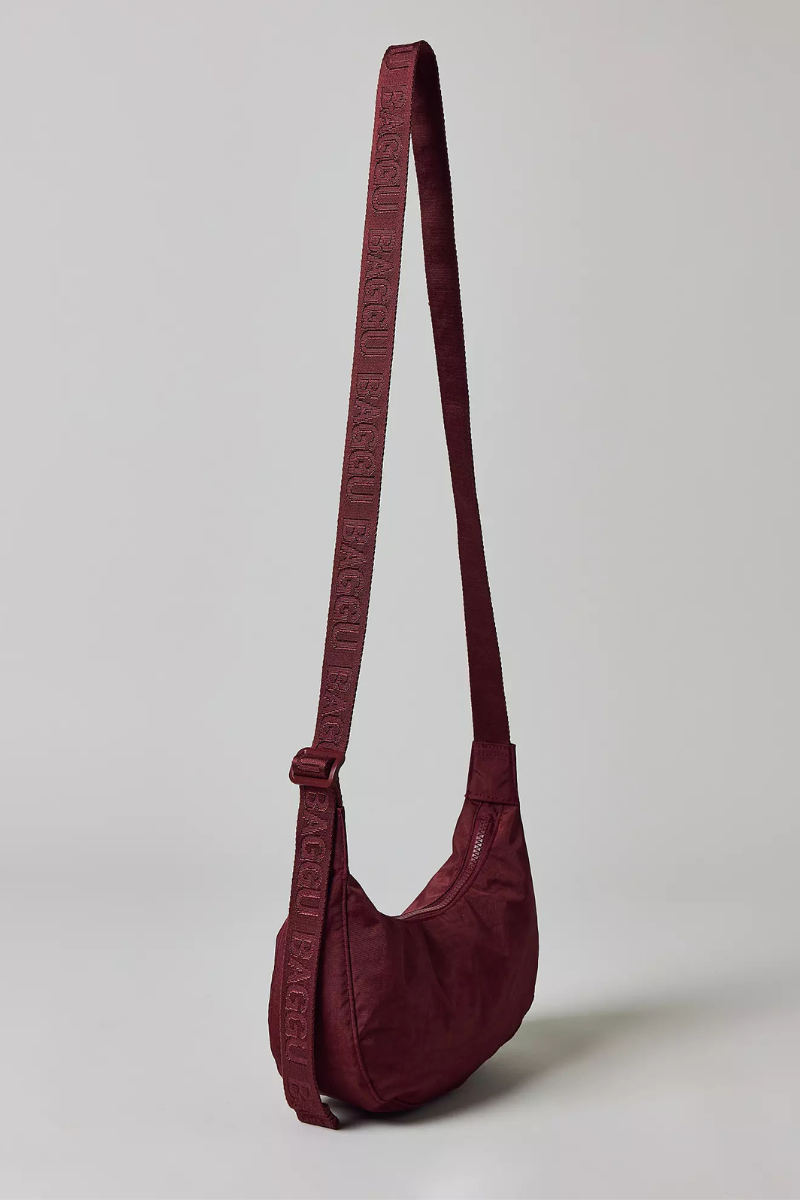 Small Nylon Crescent Bag