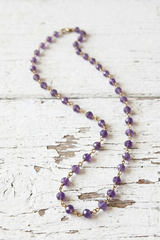 Amethyst Layering Chain
