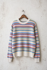 Knit Sweater Acrylic Multi