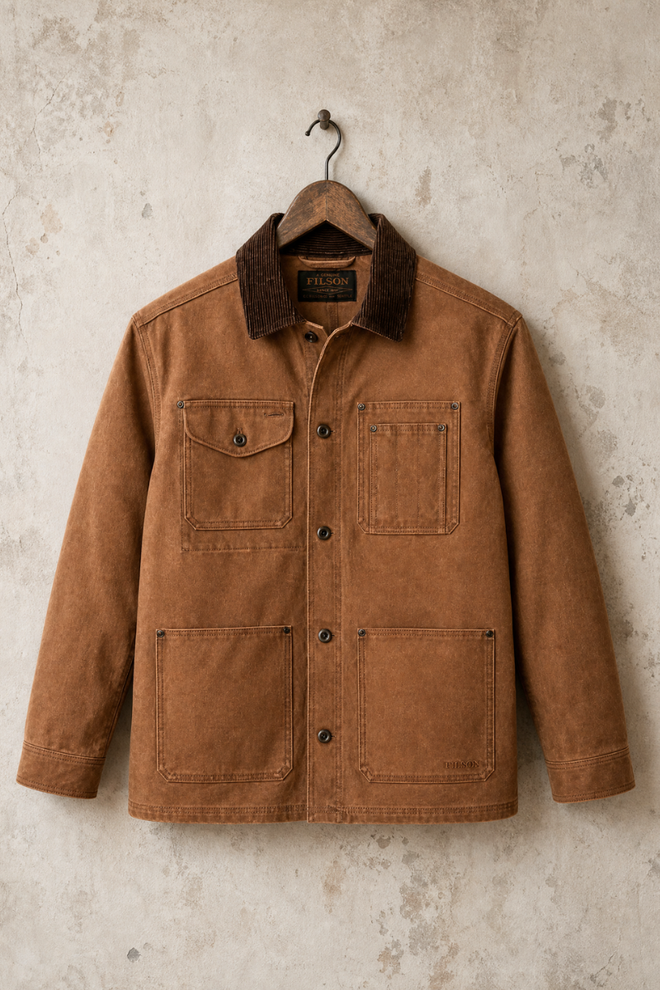 Rustic Canvas Barn Coat