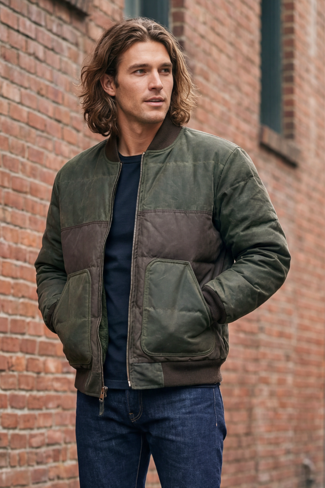 Down Bomber Jacket