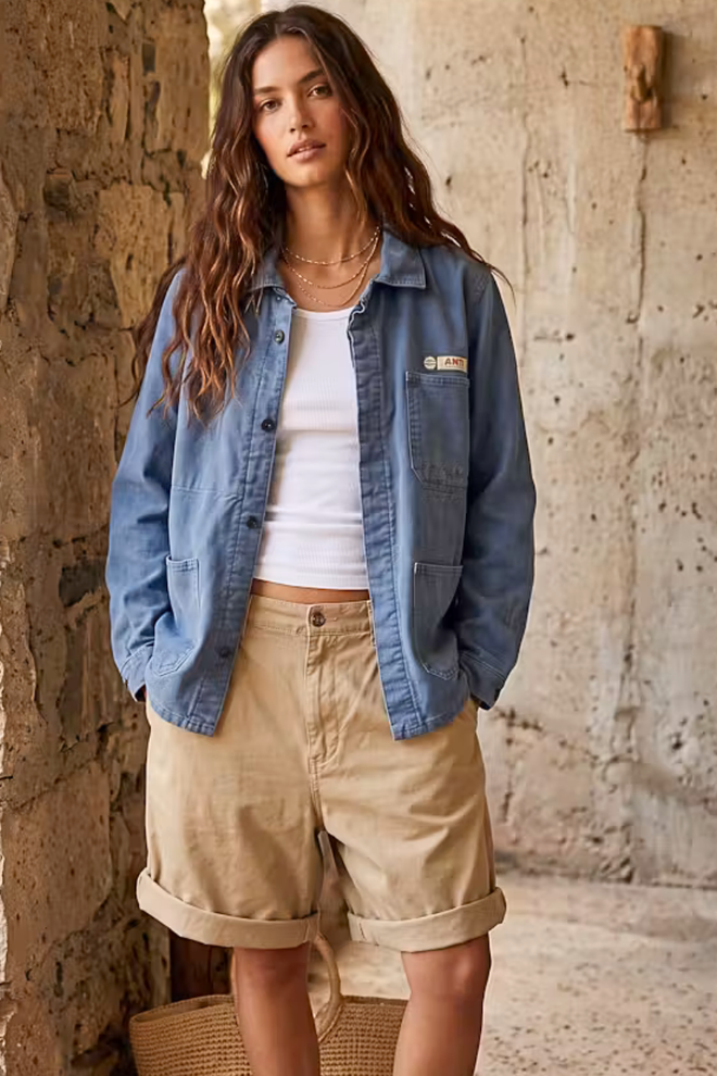 Unisex Vintage French Workwear Jacket — ANF Industrie