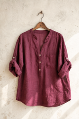 Lovely Linen Blouse