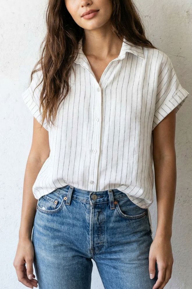 Striped Linen Shirt