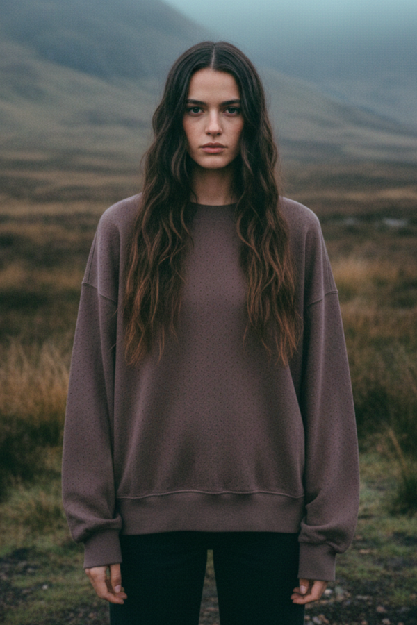 Pointelle Core Sweatshirt