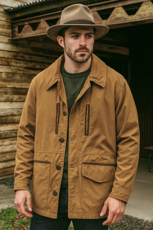 Vintage French Field Jacket — “World Series” Label