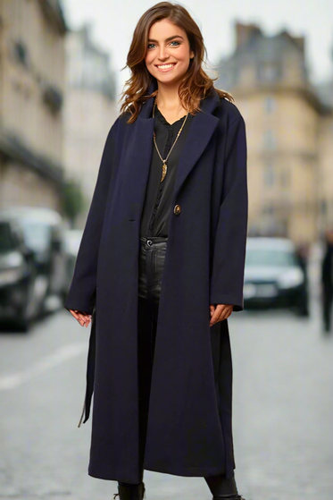 Belted Long Coat