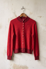 Mock Neck Sweater Cardigan