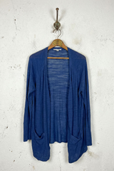 White + Warren Linen Cardigan