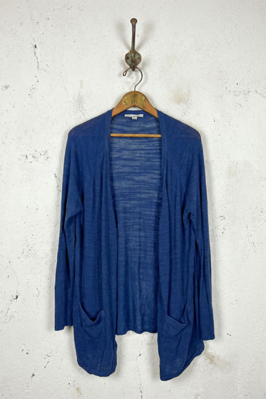 White + Warren Linen Cardigan