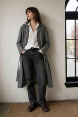 Unisex Artist French Workwear Coat