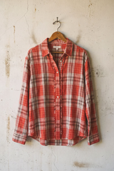Double Gauze Plaid Shirt