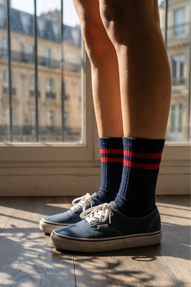 The Retro Double Stripe