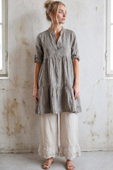 Eyelet Embroidery Trousers