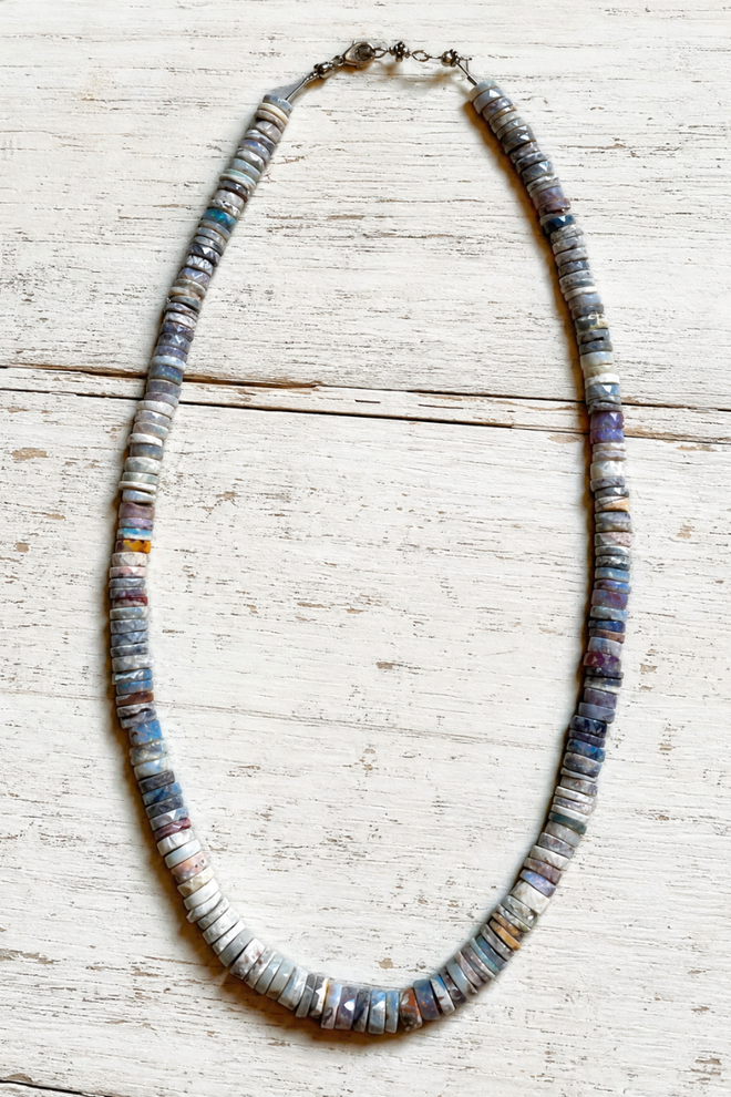 Simple Australian Opal Necklace