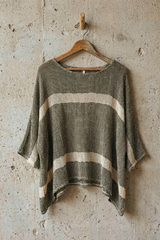 Stripe Crochet Layer