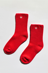 Embroidered Cloud Socks