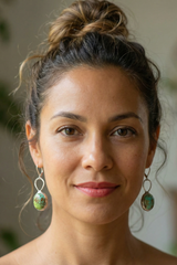 Turquoise Nugget Earrings