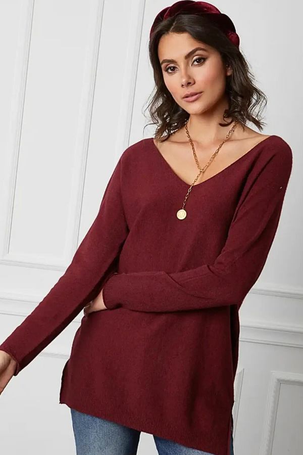 Vneck Soft Sweater
