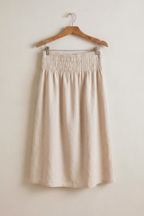 Sophia Linen Skirt