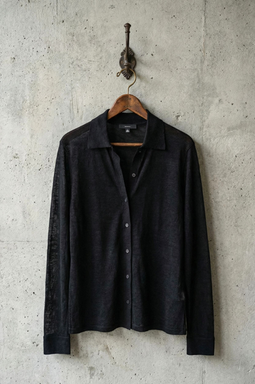 Superfine Cashmere Button Down