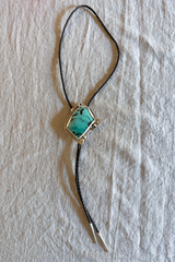 Natural Turquoise Bolo-Unisex