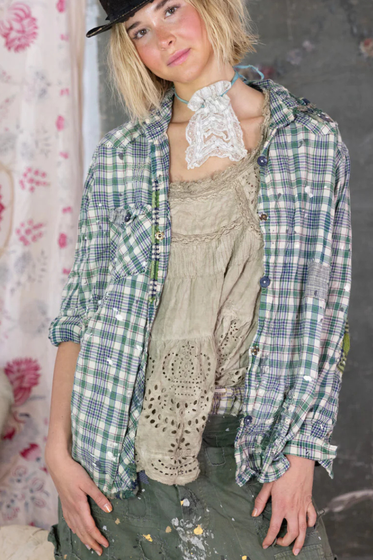 YD Plaid Kelly Western Shirt