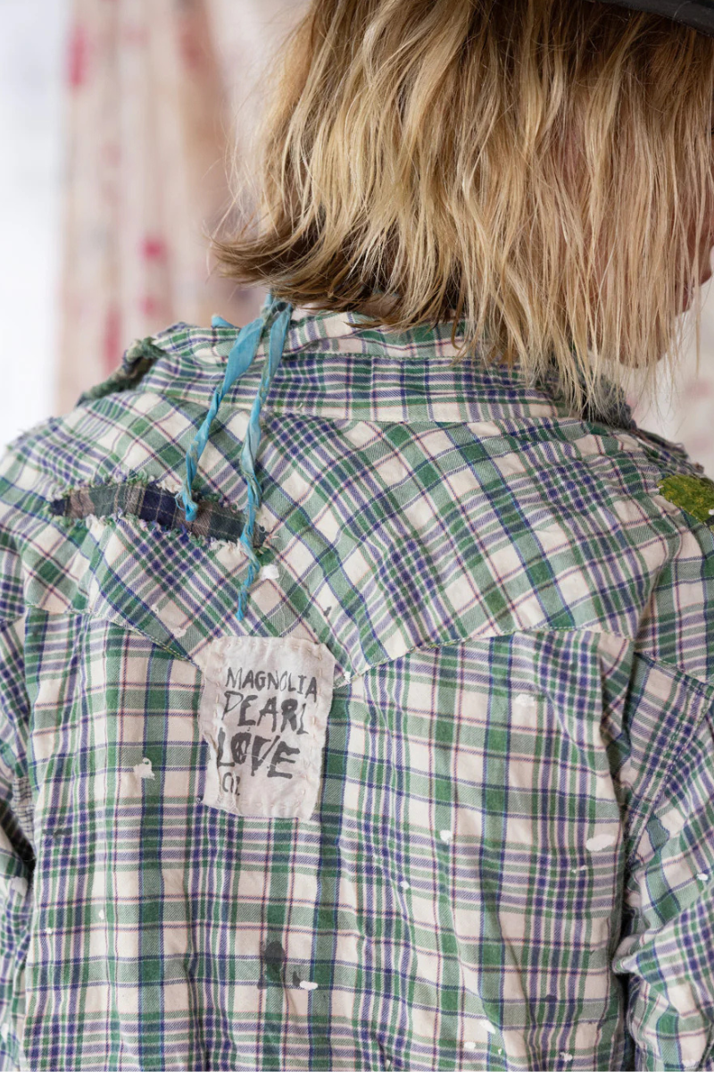 YD Plaid Kelly Western Shirt