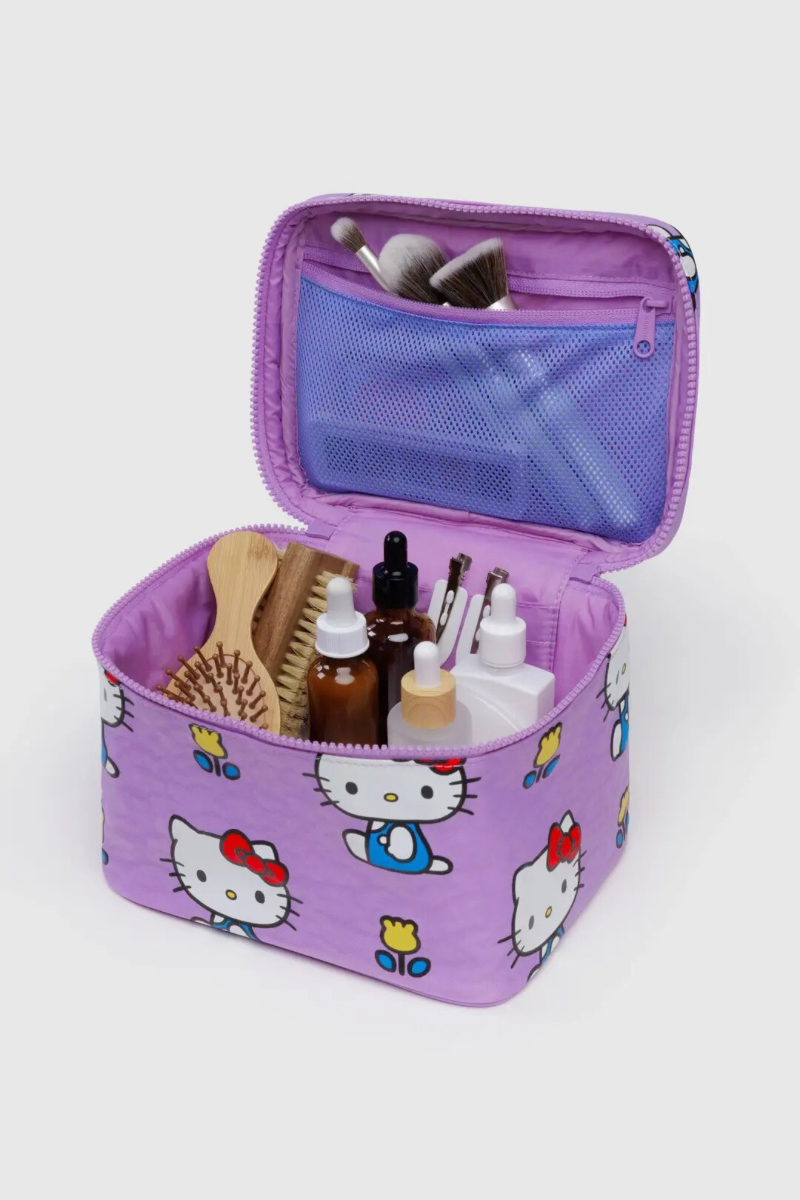 Large Cosmetic Case Hello Kitty Pink