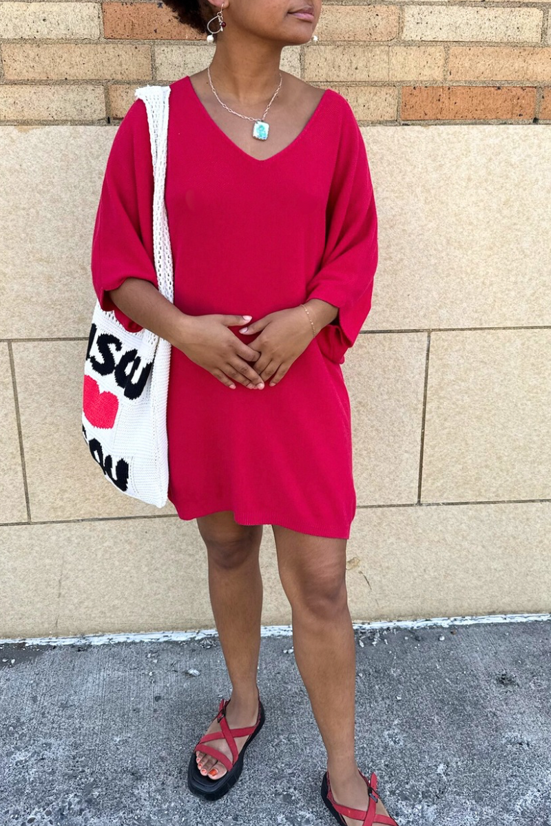 VNeck Slip On