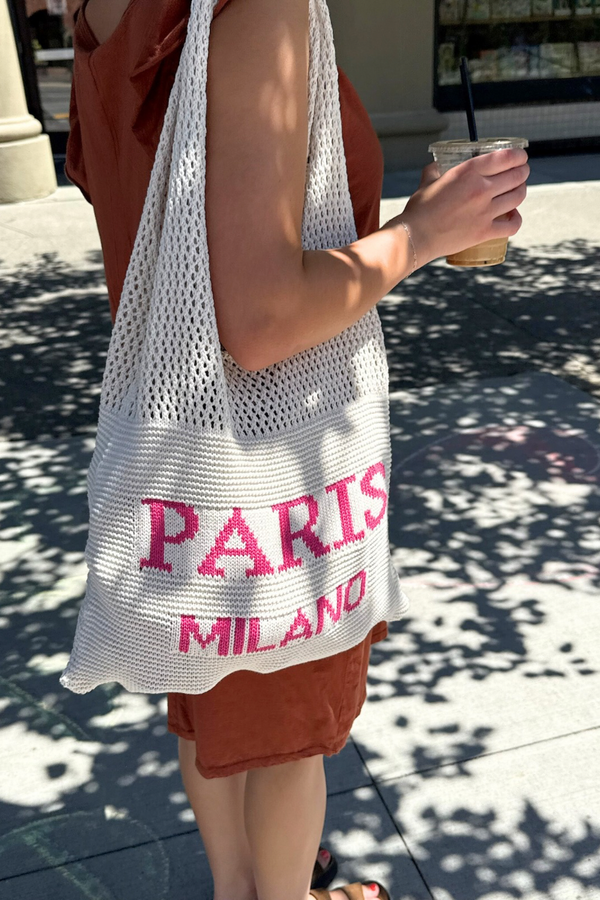 Openwork Cotton Bag