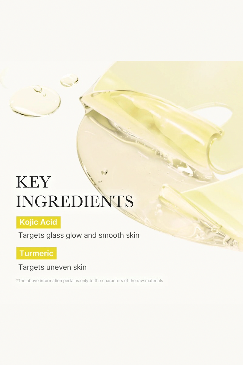 Medicube Kojic Acid Turmeric Brightening Gold Jelly Gel Mask