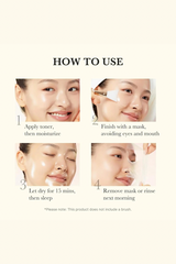 Medicube Kojic Acid Turmeric Overnight Wrapping Peel Off Mask