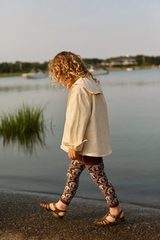 Mini Button Kids Legging