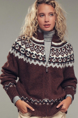 Nordic Zip-Up Wool