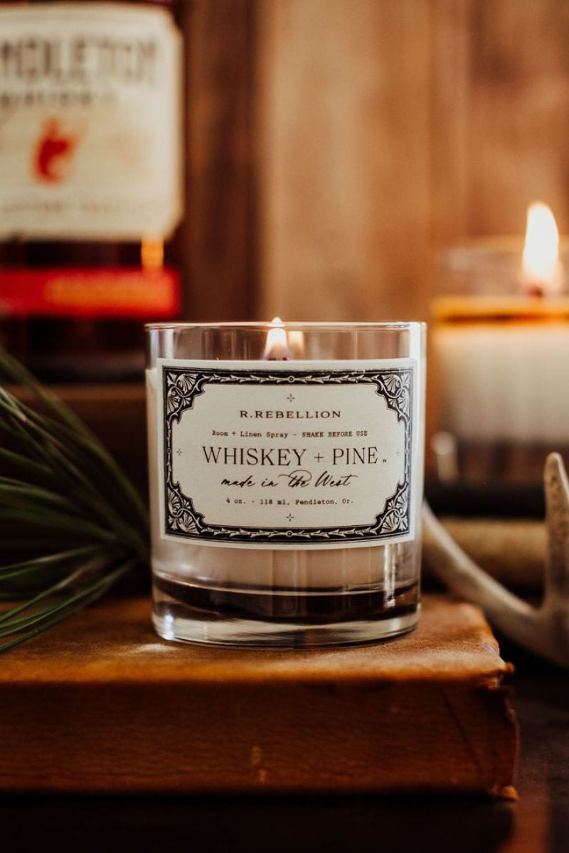 Whiskey + Pine Candle