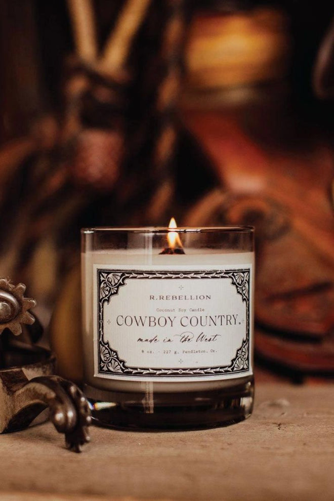 Cowboy Country Candle
