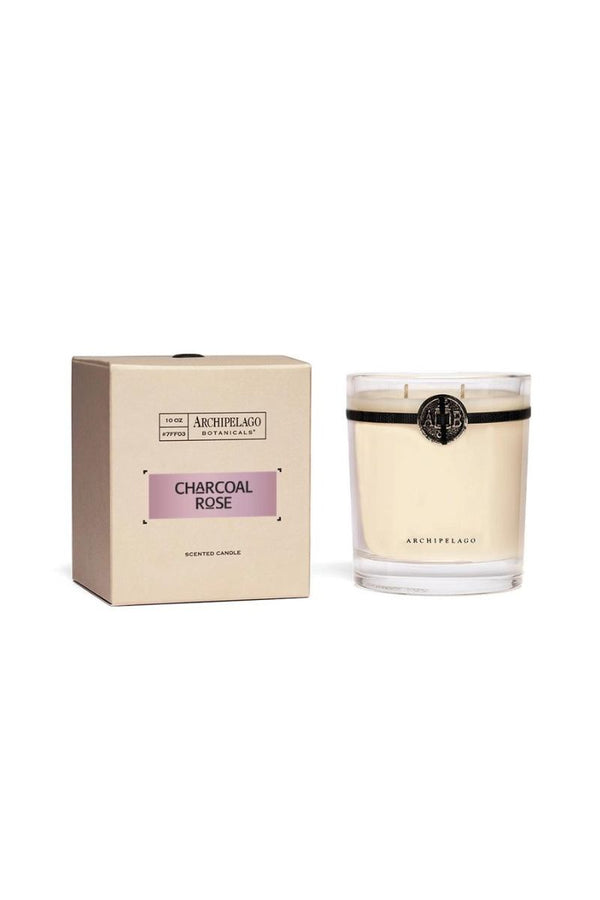 Charcoal Rose Credenza Boxed Candle
