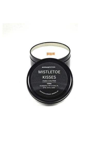 Mistletoe Kisses Travel Size Candle